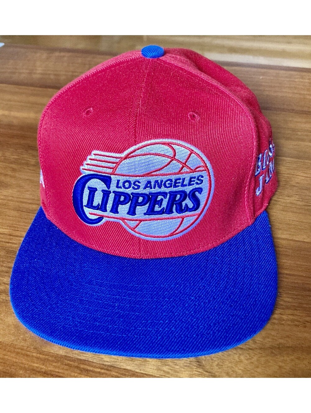 MITCHELL & NESS LOS ANGELES CLIPPERS BIG GAME JAMES SNAPBACK BASEBALL HAT LA